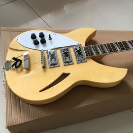 China New Arrival rickenback 360 electric guitar Ricken 325 left-hand 3 pickups guitarra. Rick custom gitaar supplier