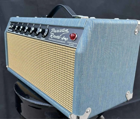 Custom Grand ′64 Princeton Reverb Tube Guitar Amp Head in Blue Color Fender Amp Clone Guitar Amplifier OEM supplier