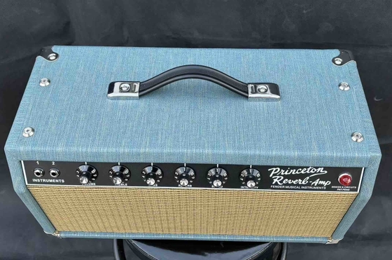 Custom Grand ′64 Princeton Reverb Tube Guitar Amp Head in Blue Color Fender Amp Clone Guitar Amplifier OEM supplier