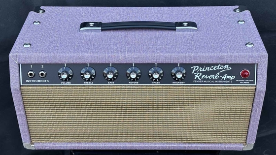 Custom Grand ′64 Princeton Reverb Tube Guitar Amp Head in Blue Color Fender Amp Clone Guitar Amplifier OEM supplier