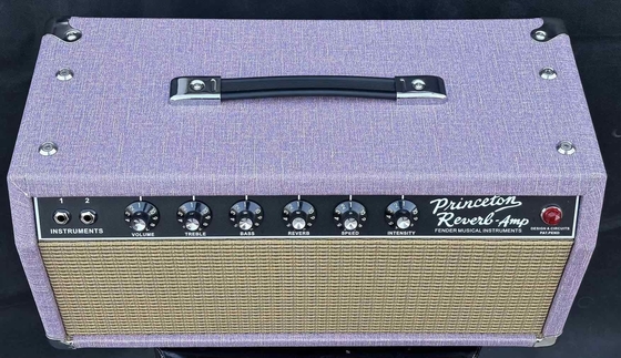 Custom Grand ′64 Princeton Reverb Tube Guitar Amp Head in Blue Color Fender Amp Clone Guitar Amplifier OEM supplier