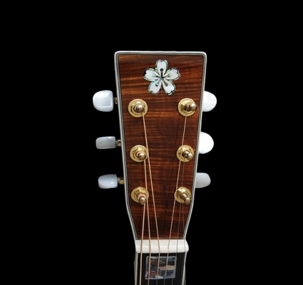 Custom Grand fully solid cocobolo wood little flower dreadnought guitar 41 inches AAA solid koa wood top, supplier