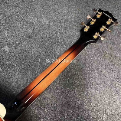 Custom GB style SJ200 Cocobolo Double Pickguard Acoustic Guitar supplier