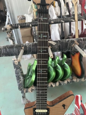 Custom Flamed Maple Top Washburn Dean Dimebag Darrell Electric Guitar Rosewood Fingerboard Irregular Shape Body Guitar supplier