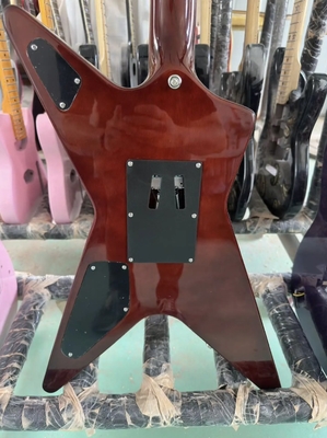 Custom Special Body Washburn Dimebag Darrell Red Black Stripes Electric Guitar High-end Electric Guitar supplier