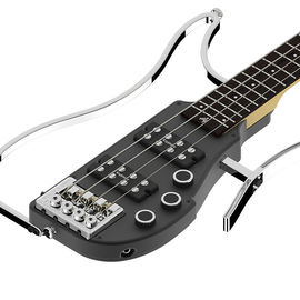 Custom New high-quality Unique Design Patented 4 String Bass Unique Design Patented Headless Travel Electric Guitar supplier